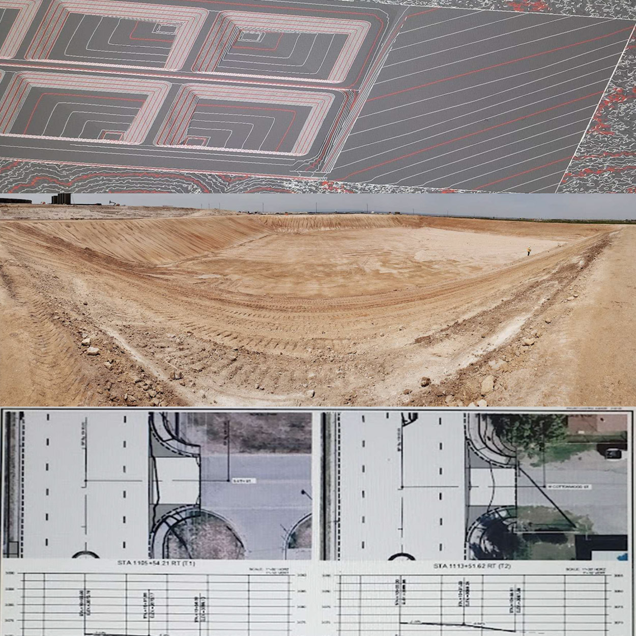 NEXCIV Engineering El Paso Texas CAD Grading Plans Utility Plans Roadway Design 5